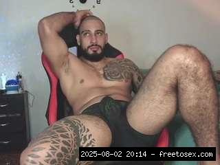 Hd, Tattoos, Smoking, Orgasm, Nipple piercings, Muscular, Facial, Drinking,..., Bald 4